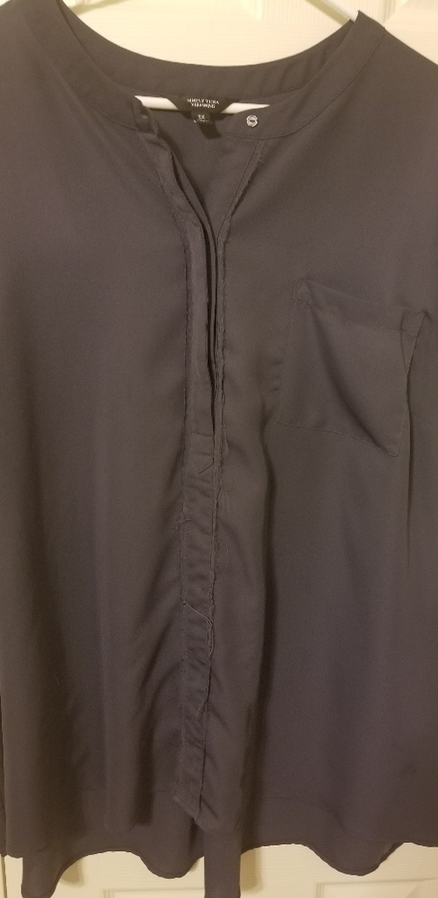 Vera wang gray top 3x